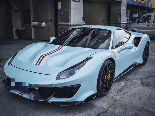Autoonderdelen voor Ferrari 488 Body Kit 488 Opgewaardeerde PistA-stijl voor- en achterbumper motorkap spoiler koolstofvezel body kit