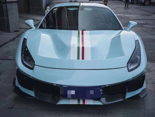 Autoonderdelen voor Ferrari 488 Body Kit 488 Opgewaardeerde PistA-stijl voor- en achterbumper motorkap spoiler koolstofvezel body kit