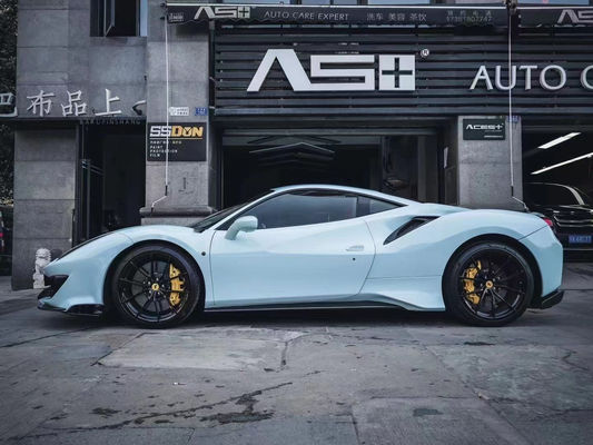 Autoonderdelen voor Ferrari 488 Body Kit 488 Opgewaardeerde PistA-stijl voor- en achterbumper motorkap spoiler koolstofvezel body kit