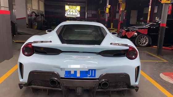 Autoonderdelen voor Ferrari 488 Body Kit 488 Opgewaardeerde PistA-stijl voor- en achterbumper motorkap spoiler koolstofvezel body kit