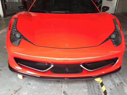 Voor Ferrari 458 Carbon Fiber Body Kit 458 Carbon Fiber Front Lip Diffuser Spoiler