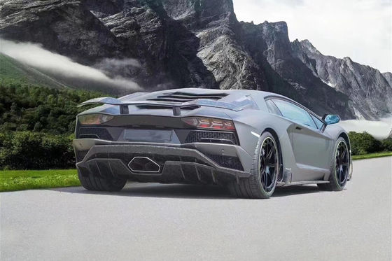Carbon Fiber Body Kit voor Lamborghini LP740S LP740S Upgrade Upgraded MSY Style Front Shovel Diffuser Spoiler Body Kit