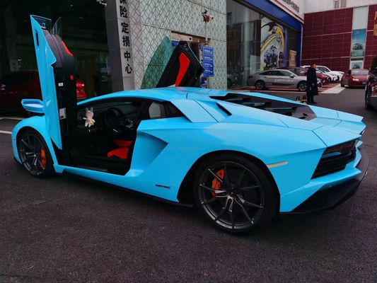 Voor Lamborghini Aventador LP700 Carbon Fiber Body Kit LP740 Style Voor- en achterbumper spoilers
