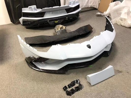 Voor Lamborghini Aventador LP700 Carbon Fiber Body Kit LP740 Style Voor- en achterbumper spoilers