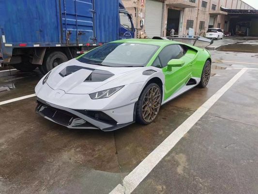 STP Carbon Fiber Body Kit voor Lamborghini Huracan LP580 LP610 Carbon Fiber Voor- en achterbumper Spoiler Hood