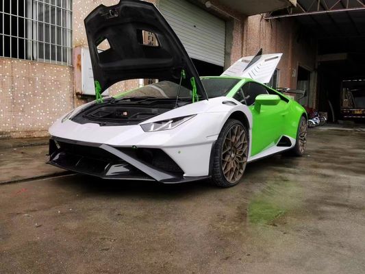 STP Carbon Fiber Body Kit voor Lamborghini Huracan LP580 LP610 Carbon Fiber Voor- en achterbumper Spoiler Hood
