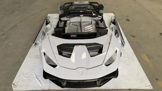 STP Carbon Fiber Body Kit voor Lamborghini Huracan LP580 LP610 Carbon Fiber Voor- en achterbumper Spoiler Hood