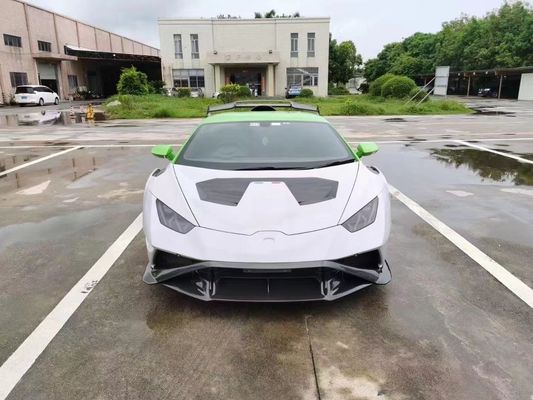 STP Carbon Fiber Body Kit voor Lamborghini Huracan LP580 LP610 Carbon Fiber Voor- en achterbumper Spoiler Hood