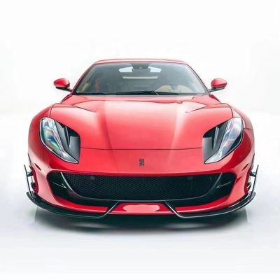 Voor Ferrari 812 Carbon Fiber Body Kit 812 Upgraded MSY Style Carbon Fiber Front Lip Diffuser Spoiler Body Kit