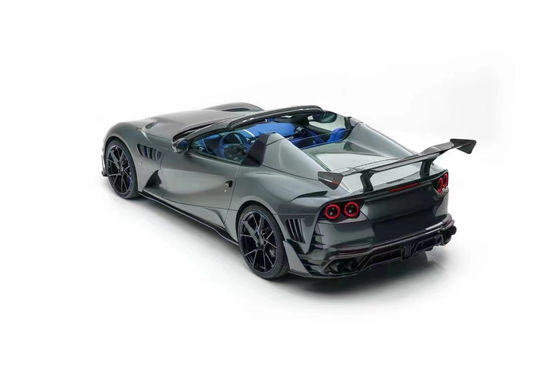 Voor Ferrari 812 Carbon Fiber Body Kit 812 Upgraded MSY Style Carbon Fiber Voor- en achterbumper spoiler vleugel