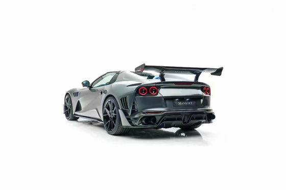 Voor Ferrari 812 Carbon Fiber Body Kit 812 Upgraded MSY Style Carbon Fiber Voor- en achterbumper spoiler vleugel