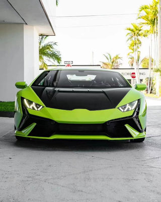 Voor Lamborghini LP580 LP610 EVO Carbon Fiber Body Kit LP580 LP610 EVO Upgraded TecNIA-stijl Front Bumper Body Kit
