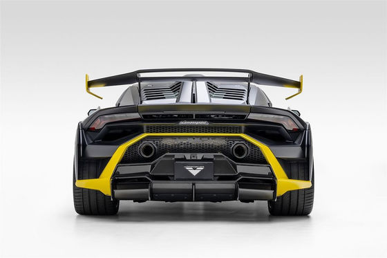 Voor Lamborghini STO Carbon Fiber Body Kit STO Upgraded Vors Style Front Lip Diffuser Side Skirt Hood Carbon Fiber Body Kit