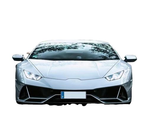 Witte EVO-stijl Carbon Fiber Body Kit vervang voor- en achterbumper Evo Widebody Kit