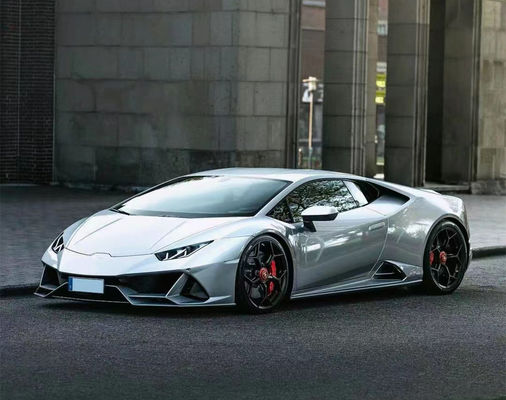 Witte EVO-stijl Carbon Fiber Body Kit vervang voor- en achterbumper Evo Widebody Kit