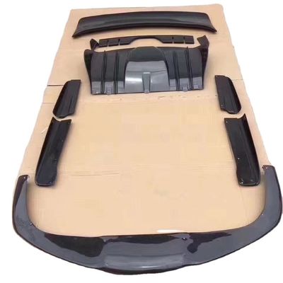 Voor Ferrari F430 Body Kit F430 Upgraded HAMANN Style Front Schaaf Diffuser Spoiler Side Skirt F430 Carbon Fiber Body Kit