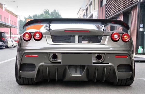 Voor Ferrari F430 Body Kit F430 Upgraded ASI Style Voor- en achterbumpers Spoiler F430 Carbon Fiber Body Kit