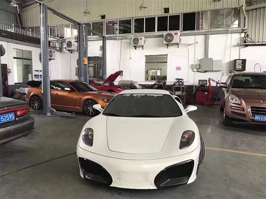 Voor Ferrari F430 Body Kit F430 Upgraded ASI Style Voor- en achterbumpers Spoiler F430 Carbon Fiber Body Kit