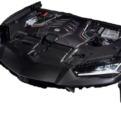 2019 Zwarte Lamborghini Body Kit Droog Carbon Fiber Engine Interieur Guard Shield