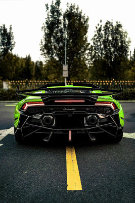 580 Lamborghini Carbon Fiber Body Kit DW Style Lp610 Body Kit Spoiler Widebody Kit