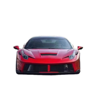 Voor Ferrari 458 Carbon Fiber Body Kit 458 Upgraded PD Style Voor- en achterbumper spoiler hood body kit