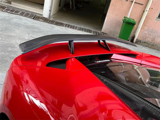 Voor Ferrari F8 Carbon Fiber Spoiler F8 Upgraded Novi Style Carbon Fiber Tail Spoiler