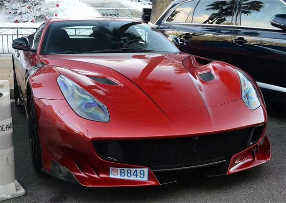 Voor Ferrari F12 Carbon Fiber Hood F12 Opgewaardeerde TDF Style Carbon Fiber Hood Body Kit