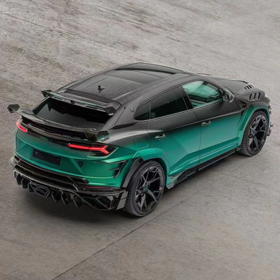280mm Lamborghini Body Kit URUS MSY Style Voor- en achterbumper Spoiler Hood Kit Groen