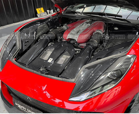 Autoonderdelen voor Ferrari 812 Carbon Fiber Interieur 812 Carbon Fiber Engine Hatch Guard