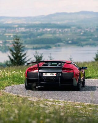 Carbon Fiber Lamborghini Murcielago Lp640 Body Kit LP670-Style Spoilers