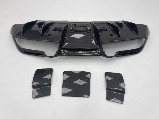 Autoonderdelen voor Ferrari F8 Carbon Fiber Body Kit F8 Upgrade Novi Style Diffuser Carbon Fiber Diffuser