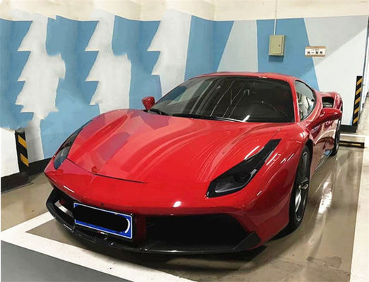Voor Ferrari 488 Carbon Fiber Body Kit 488 Capristo Style Carbon Fiber Front Lip Diffuser Spoiler