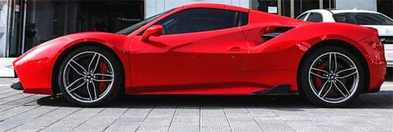 Voor Ferrari 488 Carbon Fiber Body Kit 488 Capristo Style Carbon Fiber Front Lip Diffuser Spoiler