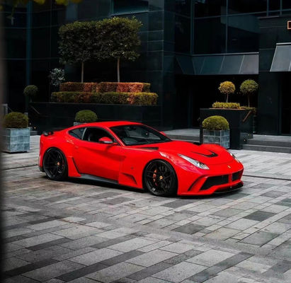 Voor Ferrari F12 Carbon Fiber Wide-body Kit F12 Upgrade NOtc N-Largos-stijl achterbumper Carbon Fiber Wide-body Kit