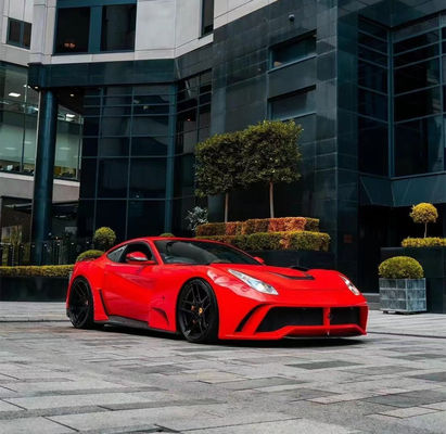 Voor Ferrari F12 Carbon Fiber Wide-body Kit F12 Upgrade NOtc N-Largos-stijl achterbumper Carbon Fiber Wide-body Kit