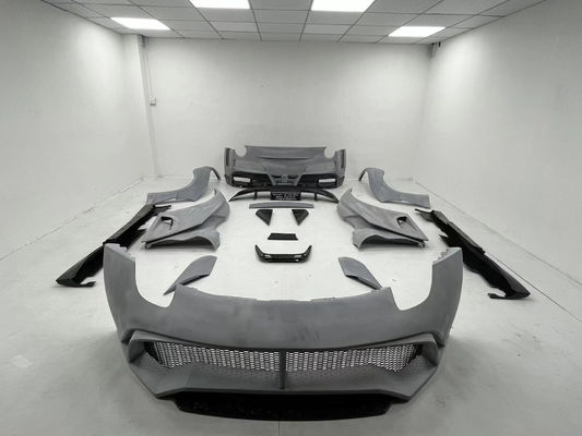 Voor Ferrari F12 Carbon Fiber Wide-body Kit F12 Upgrade NOtc N-Largos-stijl achterbumper Carbon Fiber Wide-body Kit