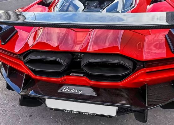 Revuelto Lamborghini Body Kit DMC Stijl Rood Carbon Fiber Spoiler Wing