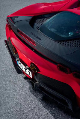 Spoiler van koolstofvezel Spoiler van koolstofvezel voor Ferrari SF90 SF90 Opgewaardeerde OEM-stijl Spoiler Tail