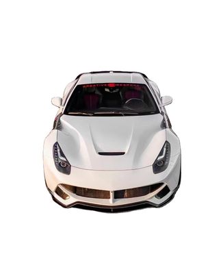 Voor Ferrari F12 Carbon Fiber Body Kit F12 Upgrades de SVR-stijl voor- en achterbumper spoilers met kap fenders