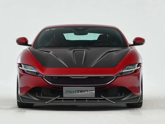 Droog koolstofvezel voor Ferrari ROMA Carbonvezel Body KitROMA Carbonvezel Front Lip Diffuser Spoiler Hood Grill Body Kit