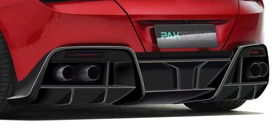 Droog koolstofvezel voor Ferrari ROMA Carbonvezel Body KitROMA Carbonvezel Front Lip Diffuser Spoiler Hood Grill Body Kit