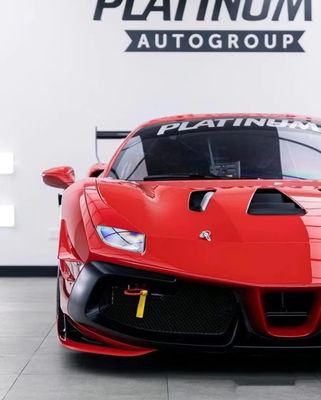 Ferrari 488 Body Kit 488 EVO Style Voorbumper Chin Lip Spoiler