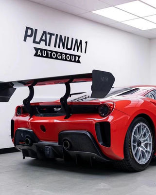 Ferrari 488 Body Kit 488 EVO Style Voorbumper Chin Lip Spoiler