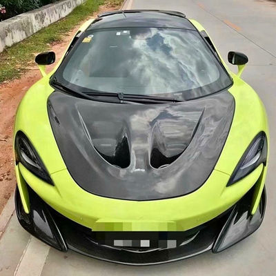 Hoogwaardige koolstofvezel voor McLaren 570S 540C 650S 600LT Upgraded P1 Style Dry Carbon Fiber Hood Hood