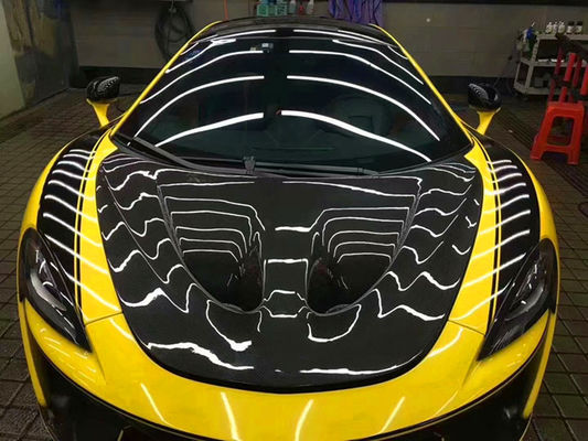 Hoogwaardige koolstofvezel voor McLaren 570S 540C 650S 600LT Upgraded P1 Style Dry Carbon Fiber Hood Hood