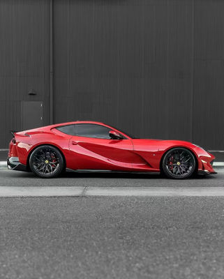 1016 Ferrari Body Kit 812 190mm Carbon Fiber voorbumper diffuser Spoiler