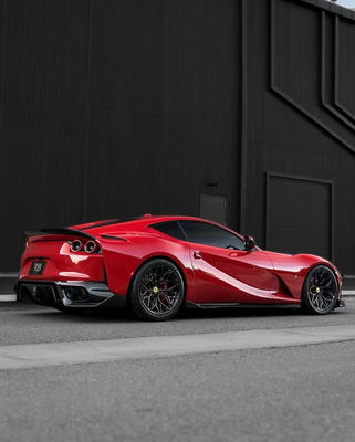 1016 Ferrari Body Kit 812 190mm Carbon Fiber voorbumper diffuser Spoiler