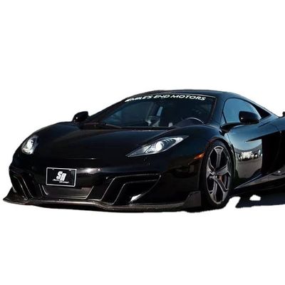 Hoogwaardige koolstofvezel koolstofvezel body kit voor McLaren MP4-12C Mp4-12c koolstofvezel voorblad Schaaf achterste diffuser zijkant rok