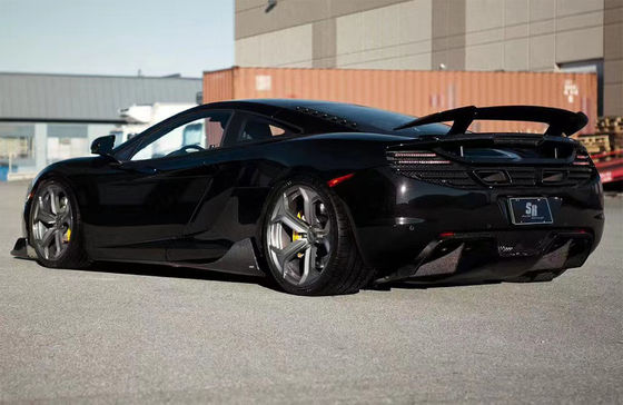 Hoogwaardige koolstofvezel koolstofvezel body kit voor McLaren MP4-12C Mp4-12c koolstofvezel voorblad Schaaf achterste diffuser zijkant rok