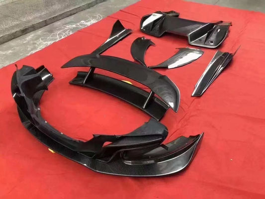 Hoogwaardige koolstofvezel koolstofvezel body kit voor McLaren MP4-12C Mp4-12c koolstofvezel voorblad Schaaf achterste diffuser zijkant rok